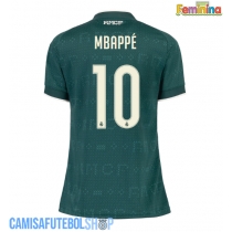 Camisa de time de futebol Real Madrid Kylian Mbappe #10 Replicas 2º Equipamento Feminina 2026-27 Manga Curta